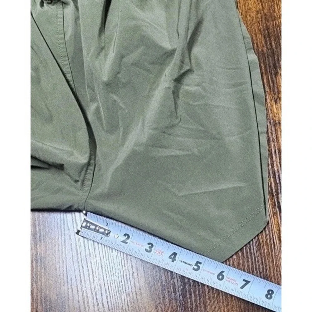 Goruck American Training Shorts Men's Large Green Tough Stretch Lined Running 6